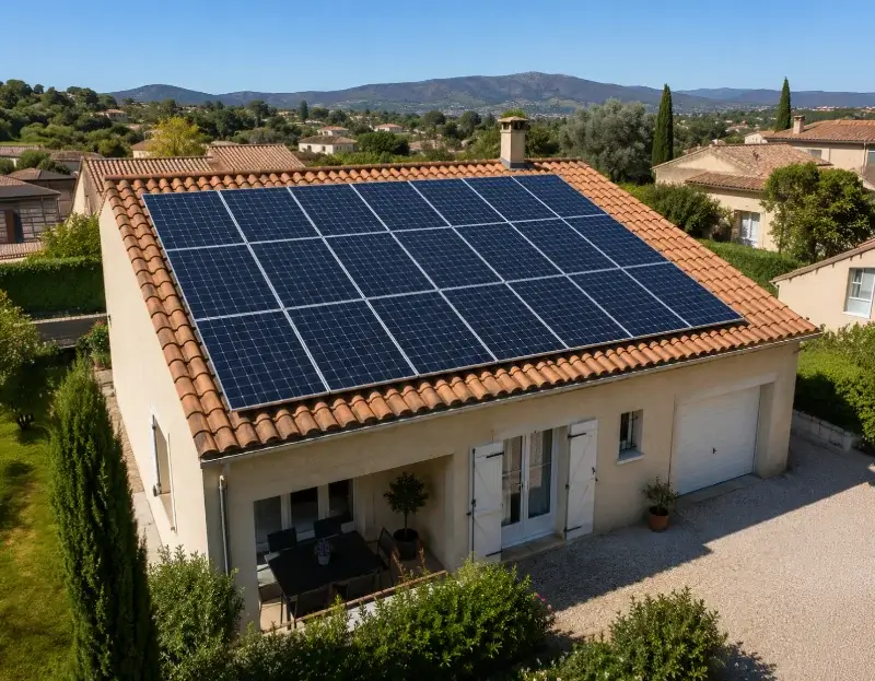 Prime à l'autoconsommation panneaux solaires Sainte-Léocadie — aide financière de l'État